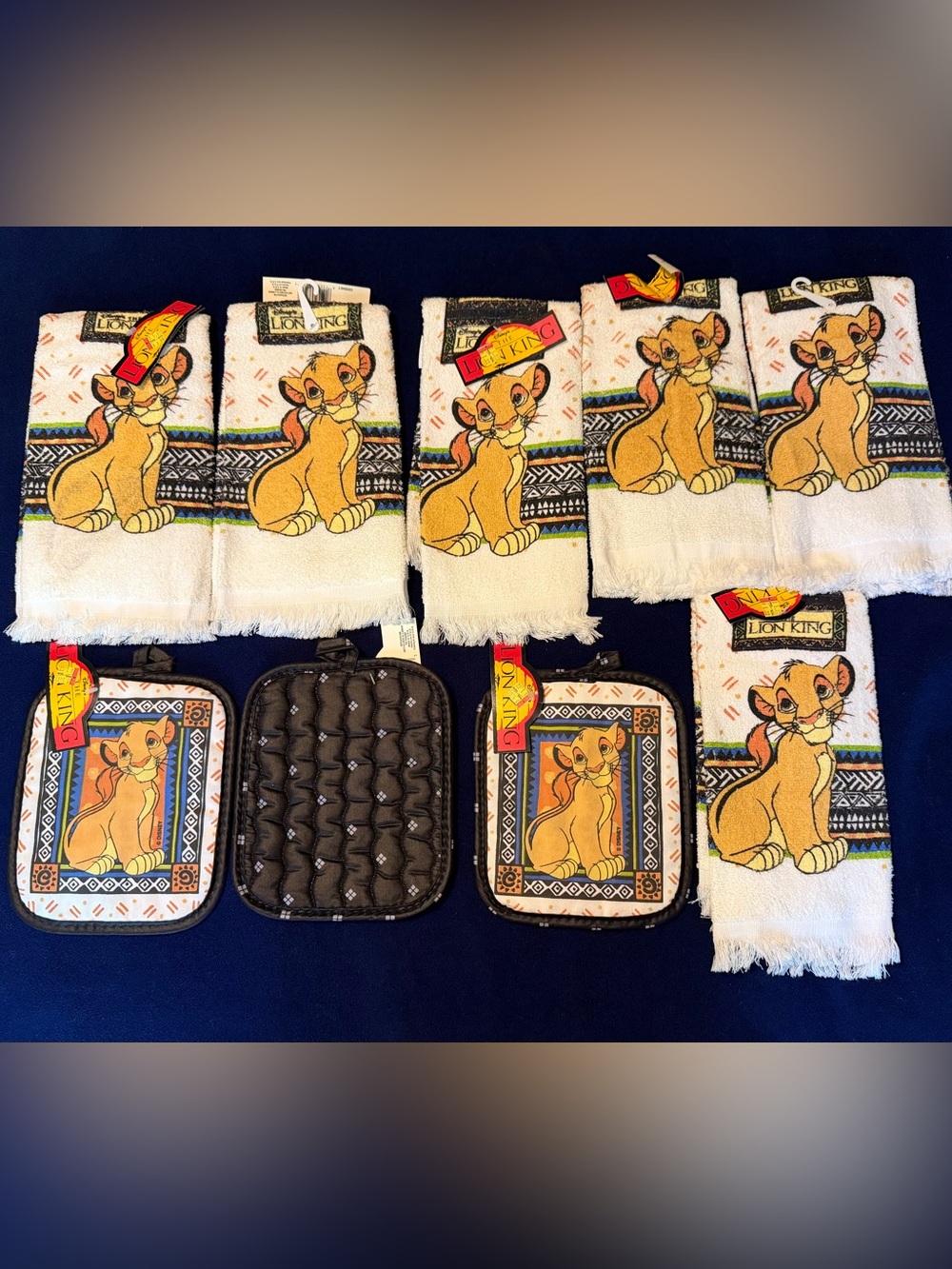 Disney the Lion King Towels & Potholders Set
